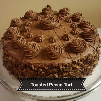 Lazy Tuesday's - a toasted pecan tort cake - German Near Me - Seddons Corner, Manitoba