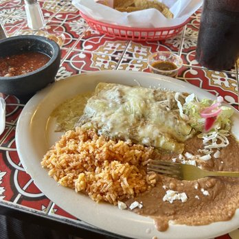 Tacos Mi Rancho - Special of the day. Three Chicken Enchiladas with rice and beans. - Mexican Near Me - Yuma, Arizona Tacos Mi Rancho - Special of the day. Three Chicken Enchiladas with rice and beans. - Mexican Near Me - Yuma, Arizona