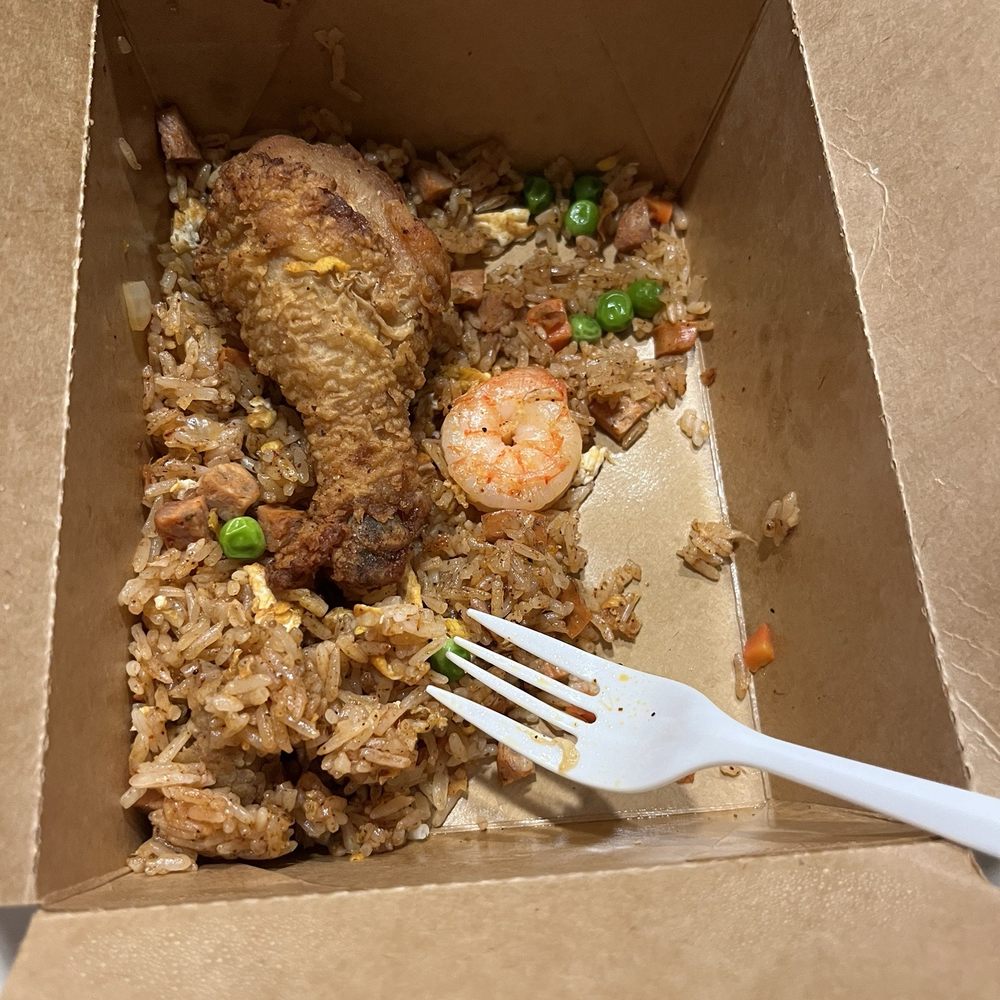 Cajun Fried Rice and chicken Cajun Fried Rice and chicken