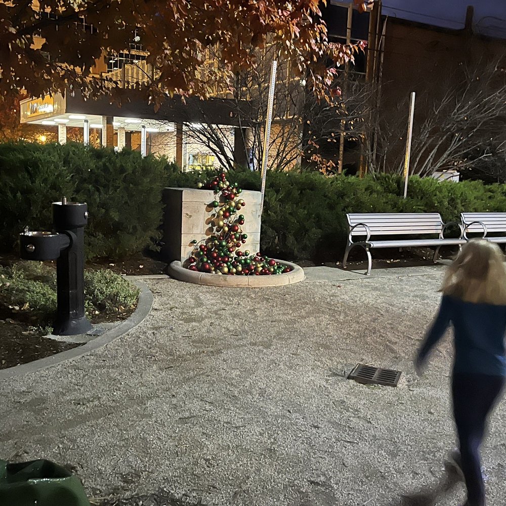 Bicentennial Park - They turn it into "peppermint park" during the holiday seasons. - Parks Near Me - New Albany, Indiana