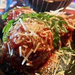 Grotto Ristorante - Meatballs. Very good!