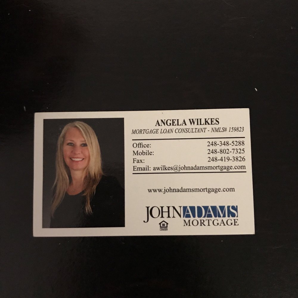 John Adams Mortgage - Angela Wilkes the best agent in the world to me - Mortgage Brokers Near Me - Southfield, Michigan John Adams Mortgage - Angela Wilkes the best agent in the world to me - Mortgage Brokers Near Me - Southfield, Michigan