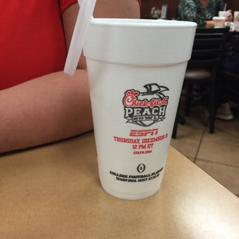 Chick-fil-A - Back in the day they walked the dining room offering refills - Fast Food Near Me - Daytona Beach, Florida