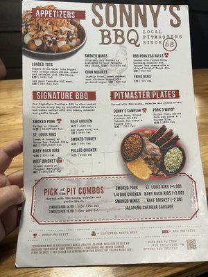 Menu photo 4 Sonny's BBQ Brunswick, GA