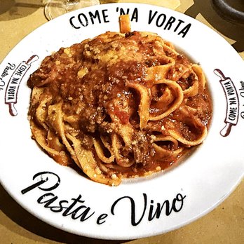 Pasta e Vino Osteria - Ragu 'grandmother - Roman Near Me - Rome, RM