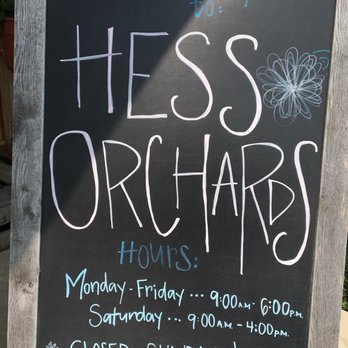 Hess Orchards - Fruits & Veggies Near Me - Chambersburg, Pennsylvania