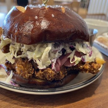 Dish Society - Texas Hot Chicken Sandwich - Breakfast & Brunch Near Me - Houston, Texas Dish Society - Texas Hot Chicken Sandwich - Breakfast & Brunch Near Me - Houston, Texas