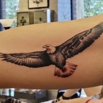 Black Anvil Tattoo - Eagle by Dustin Stemen - Tattoo Near Me - Fort Wayne, Indiana Black Anvil Tattoo - Eagle by Dustin Stemen - Tattoo Near Me - Fort Wayne, Indiana