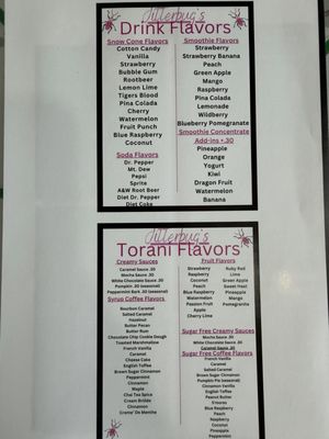 Menu photo 3 Jitterbugs Agra, OK Menu photo 3 Jitterbugs Agra, OK