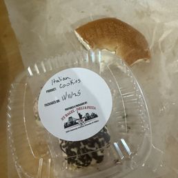 Bagel and Italian cookies Bagel and Italian cookies