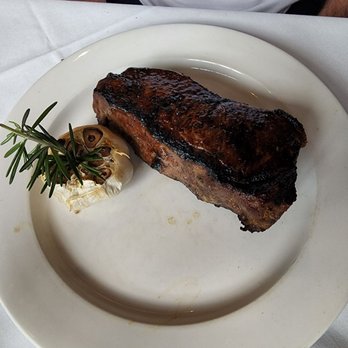 Rails Steakhouse - 16oz Prime NY strip - Steakhouses Near Me - Towaco, New Jersey