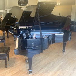 Steinway Hall - Plano - My beautiful new Steinway Model B grand piano from Steinway's Sterling Silver Special Collection, purchased at Steinway Hall Plano
