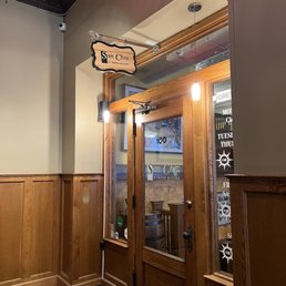 Exterior outside entrance of San Chez Bistro - Entrance - Grand Rapids, Michigan Exterior outside entrance of San Chez Bistro - Entrance - Grand Rapids, Michigan