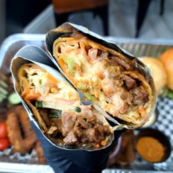 Greelz - Lamb Suya Wrap