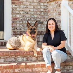 Jennifer Kellett Photography - Me & my dog, Leah.