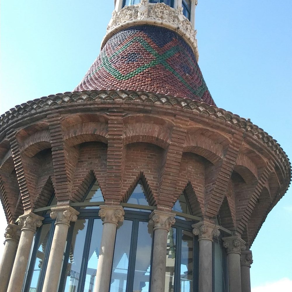 Casa de les Punxes - Turret from roof - Museums Near Me - Barcelona, B