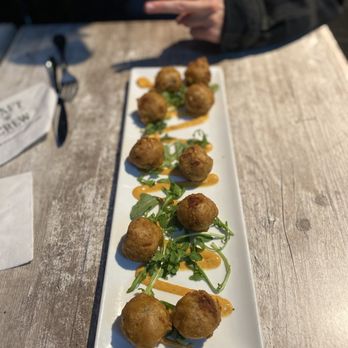 The Block Food & Drink - St. Louis Park - Sweet Corn Fritters - New American Near Me - Saint Louis Park, Minnesota