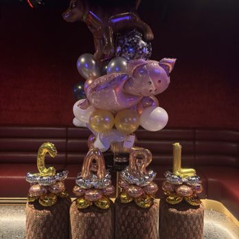 Mic Drop - These are the balloons I had ordered for Carl's birthday - Karaoke Near Me - West Hollywood, California
