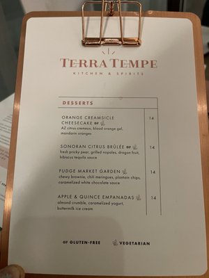 Menu photo 6 Terra Tempe Kitchen & Spirits Tempe, AZ Menu photo 6 Terra Tempe Kitchen & Spirits Tempe, AZ