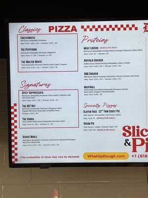 Menu photo 8 What Up Dough Pizza Burbank, CA