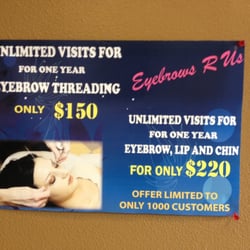 Eyebrows R Us - Unlimited packages.
