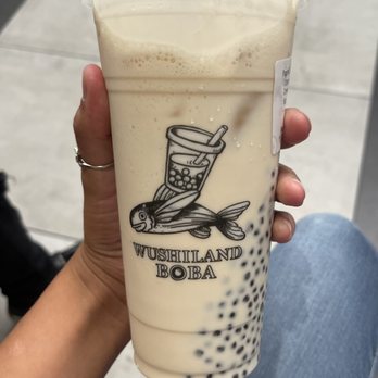 Wushiland Boba - jasmine milk tea & mini boba, beyond bomb. - Coffee & Tea Near Me - Arcadia, California