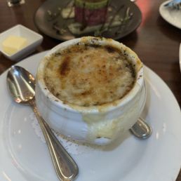 French Onion Soup and Tuna Tartare