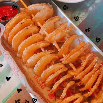 Mad For Chicken Flushing - Potato Twisters - Korean Near Me - Flushing, New York