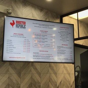 McFadden Public Market - Rooster Republic menu - Public Markets Near Me - Santa Ana, California McFadden Public Market - Rooster Republic menu - Public Markets Near Me - Santa Ana, California