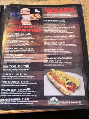 Menu photo 1 Gusano's Joplin, MO Menu photo 1 Gusano's Joplin, MO