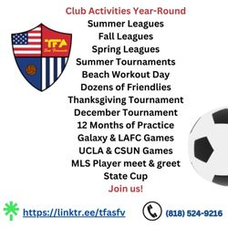 Albion Riverside Park - Soccer club plays at LA schools. Affordable and an excellent choice for youth soccer.