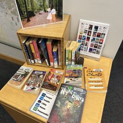 Cherry Hills Public Library - Mystery display.