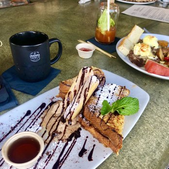 Farmer's Table - Tiramisu French toast & short rib bene. - New American Near Me - La Mesa, California