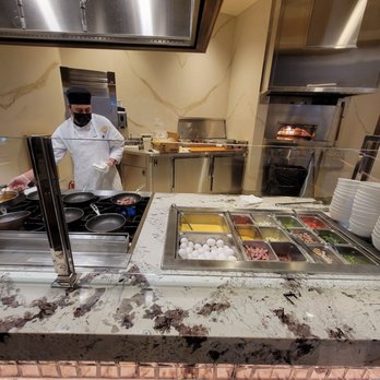 The Buffet - Omelet station prepared to your liking - Buffets Near Me - Black Hawk, Colorado