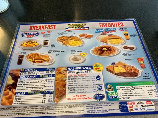 Menu photo 4 Waffle House - Elkton Elkton, MD