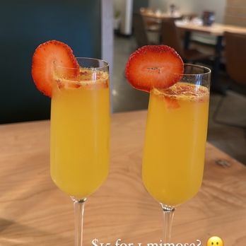 Native Fields - The worst & most expensive "mimosa" I've ever had in my life - New American Near Me - Walnut, California