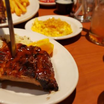 Black Angus Steakhouse - Ribs kids platter served with rice and Mac and Cheese!!! The ribs fell off the bone and the Mac and Cheese was fire! - Steakhouses Near Me - Burbank, California Black Angus Steakhouse - Ribs kids platter served with rice and Mac and Cheese!!! The ribs fell off the bone and the Mac and Cheese was fire! - Steakhouses Near Me - Burbank, California