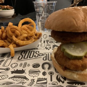Swine & Sons - No heat on the "Hot" Chix Sandwich - Sandwiches Near Me - Orlando, Florida Swine & Sons - No heat on the "Hot" Chix Sandwich - Sandwiches Near Me - Orlando, Florida