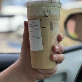 Starbucks - Venti Iced Gingerbread Chai - Coffee & Tea Near Me - Las Vegas, Nevada Starbucks - Venti Iced Gingerbread Chai - Coffee & Tea Near Me - Las Vegas, Nevada