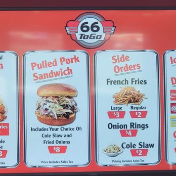 66 To Go - Burgers Near Me - Elk City, Oklahoma