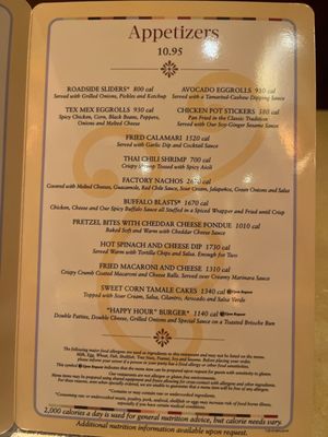 Menu photo 1 The Cheesecake Factory Minnetonka, MN