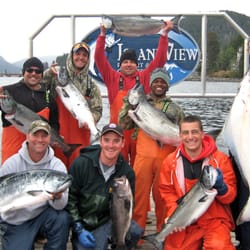 Islandview Resort & Charters - After a fun day of fishing at the IslandView Resort & Charters private dock!