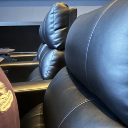 A "reclined" seat compared to one in the upright position A "reclined" seat compared to one in the upright position