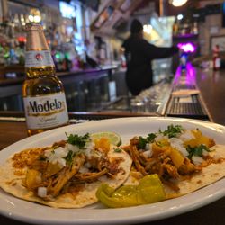 Mother's Saloon - Al Pastor Street Tacos! 
Come in for Happy Hour, 3-7pm!