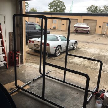 Dimes Welding Services - Baseball screen frames - Metal Fabricators Near Me - Houston, Texas