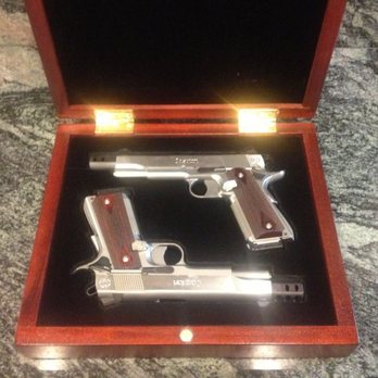 Kane's Gun Shop - Custom Matched Set of Caspian 1911A1 Pistols. Go Navy! - Guns & Ammo Near Me - North Kingstown, Rhode Island Kane's Gun Shop - Custom Matched Set of Caspian 1911A1 Pistols. Go Navy! - Guns & Ammo Near Me - North Kingstown, Rhode Island