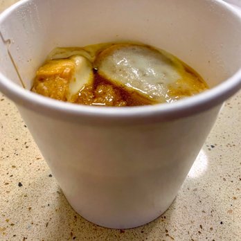 The Carvery - $7 Half full container of French Onion Soup-- what is that, like 4 oz? - Steakhouses Near Me - Long Beach, California The Carvery - $7 Half full container of French Onion Soup-- what is that, like 4 oz? - Steakhouses Near Me - Long Beach, California