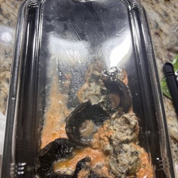 Carrabba's Italian Grill - How the stuffed mushrooms came. - Italian Near Me - Morrow, Georgia Carrabba's Italian Grill - How the stuffed mushrooms came. - Italian Near Me - Morrow, Georgia