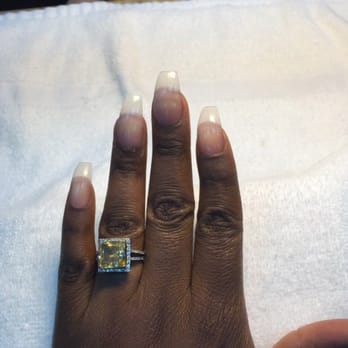 Pro Top Nails - Full set by Maggie. This picture doesn't really do justice to her work! - Nail Salons Near Me - Carson, California