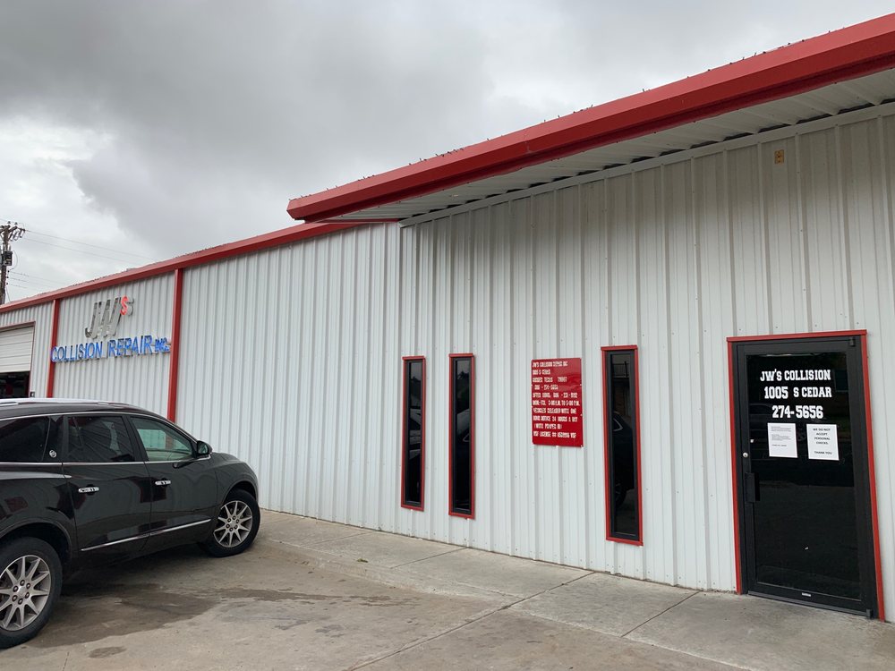 J W’S COLLISION REPAIR Updated August 2024 1005 S Cedar St,